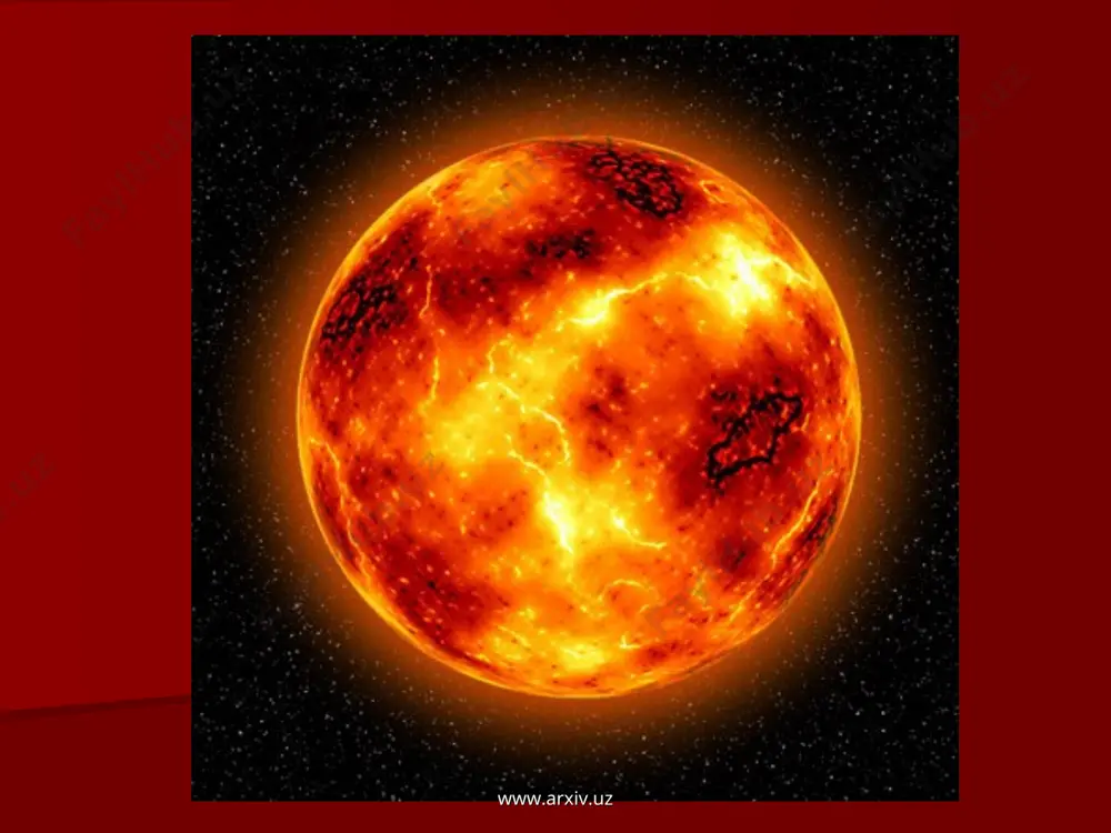 (izoh: 1 ps. (parsek) – 206265 astronomik birlik yoki 3,25 yoruglik yiliga teng; yoki quyoshdan yergacha bulgan masofani yoruglik 8,2 minutda bosib ŏtadi. – yerdan quyoshgacha bulganurtacha masofa – 150000000 km, yoki 1 astronomik birlikga teng) agarda bu kiymatlarurniga kuyilib hisoblab chikilsa juda katta rakam hosil buladi. bu esa galaktikaning anik chearasi yukligidan dalolat beradi. galaktikaning markaziga yaqinlashgan sari yulduzlarning zichligi ortib boradi. galaktika ŏzining markazi atrofida aylanadi. quyosh sistemasi ham bu aylanishda ishtirok etib, 250km\sek, tezlikda harakatlanadi va galaktika markazi atrofini 200 mln. yilda bir marta tuliq aylanib chiqadi. www.arxiv.uz www.arxiv.uz