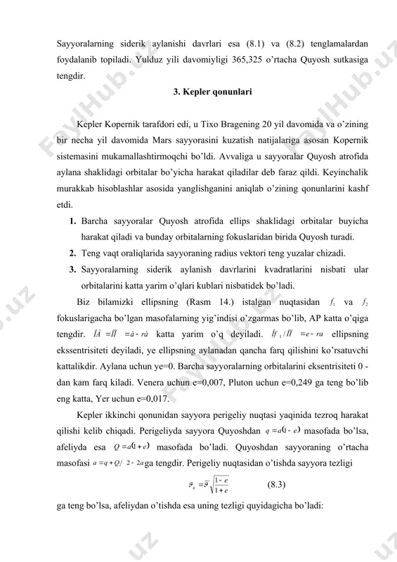 sayyoralarning ko’rinma harakatlarini tushuntirish - Page 4