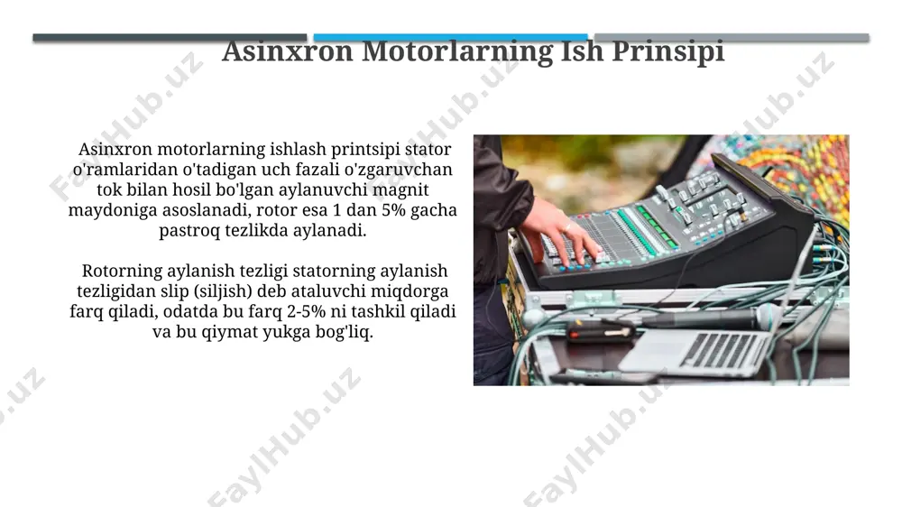 asinxron motorni konverterlar yordamida boshqarishni hisoblash - Page 4