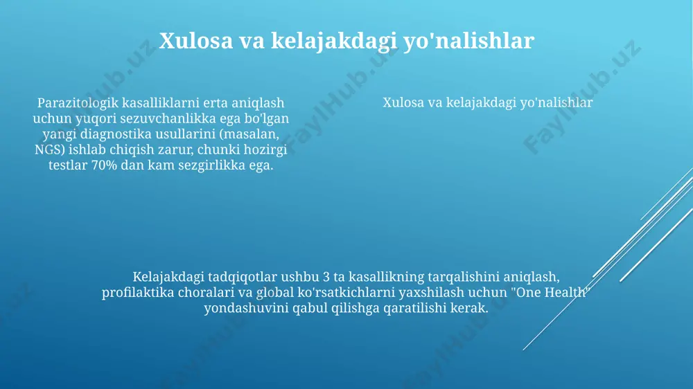parazitologik kasalliklar bilan bog'liq ilmiy maqolalar - Page 5