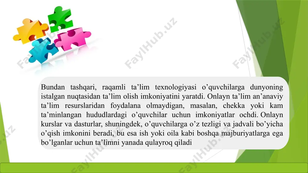 javob berish uchun dasturlashtirilgan, bu sizga o’zingizni 100% ga bilim olish imkonini beradi. xulosa e'tiboringiz uchun rahmat! image3.png image4.jpeg image5.jpeg image6.png image7.jpeg image8.png image9.png oleobject1.bin image1.emf image2.emf image10.png image11.png image12.png image13.jpeg image14.jpeg image15.jpeg image16.jpeg image17.jpeg image18.jpeg image19.png image30.svg /docprops/thumbnail.jpeg