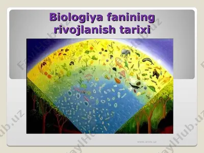 biologiya fanining rivojlanish tarixi — PPT