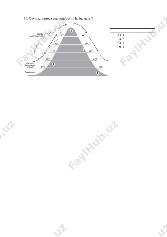6-sinf tabiiy fan test .yer qaobiqlaridan taktorlash - Page 3