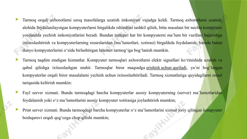 kompyuter tarmoqlari va ularning ahamiyati - Page 5