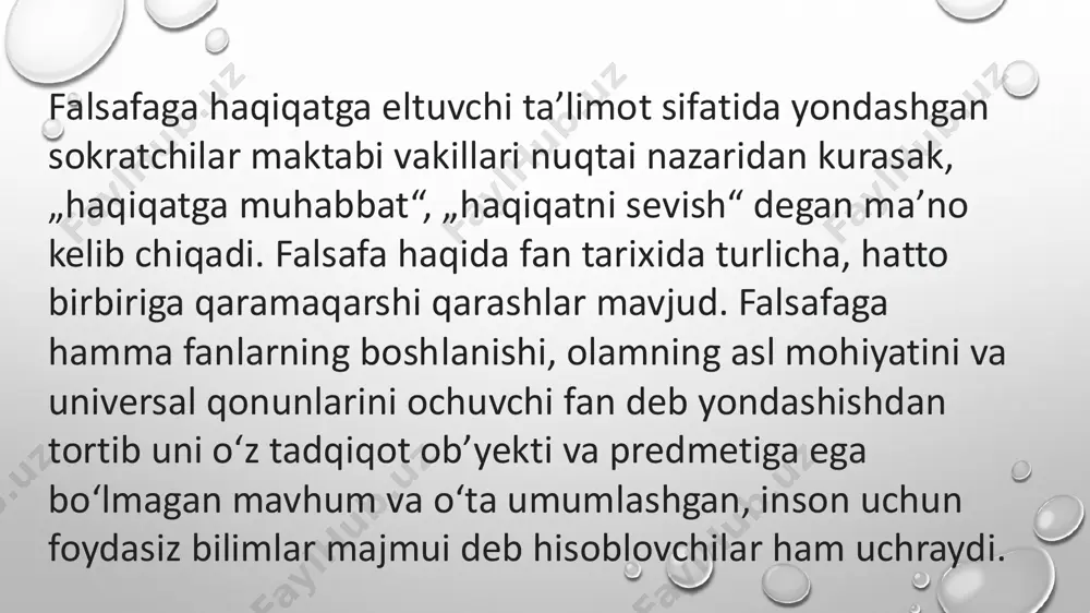 falsafa va filosofiya - Page 5