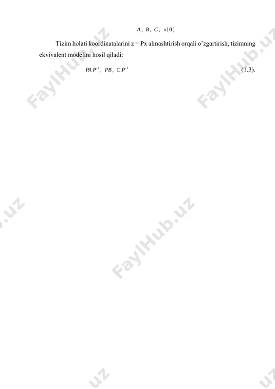 tizim holatlari modellari - Page 2