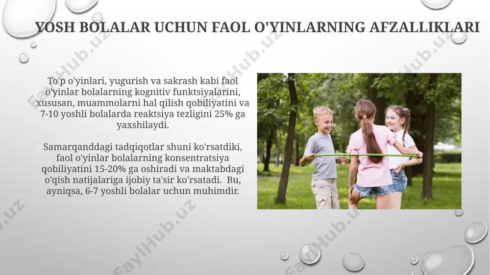 kichik yoshdagi bolalarga beriladigan harakatli o'yinlar - Page 3