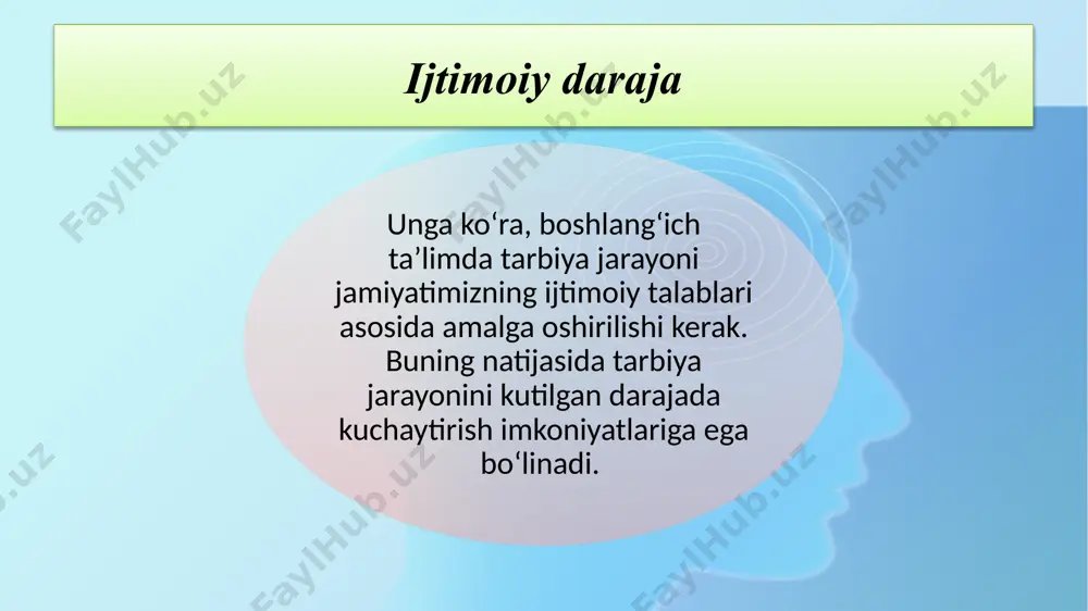 boshlang‘ich ta’limda tarbiya jarayonini kuchaytirish yondashuvlari - Page 5