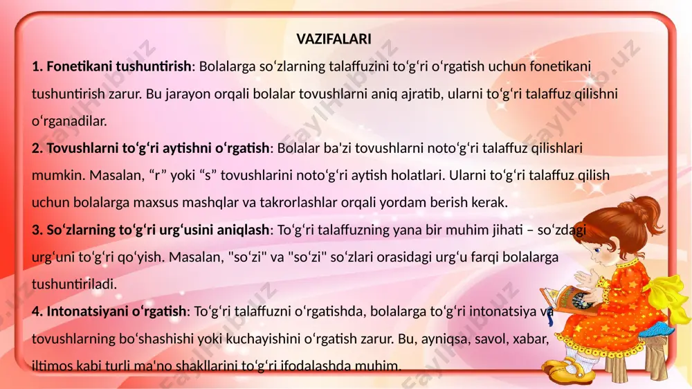 tovushlarning to‘g‘ri talaffuzi yuzasida - Page 5