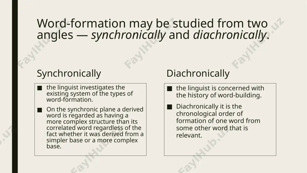 ly termed non-productive or unproductive. for instance, affixation has been a productive way of forming words ever since the old english period; on the other hand, sound interchange must have been at one time a word-building means but in modern english, as has been mentioned above, its function is actually only to distinguish between different classes and forms of words. it follows that productivity of word-building ways, individual derivational patterns and derivational affixes is understood as their ability of making new words which all who speak english find no difficulty in understanding. occasionalisms or nonce-words the term suggests that a speaker coins such words when he needs them; if on another occasion the same word is needed again, he coins it afresh. nonce-words are built from familiar language material after familiar patterns. needless to say dictionaries do not as a rule record occasional words. the following words may serve as …