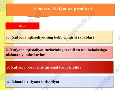 xufyonaiqtisodiyot — PPTX