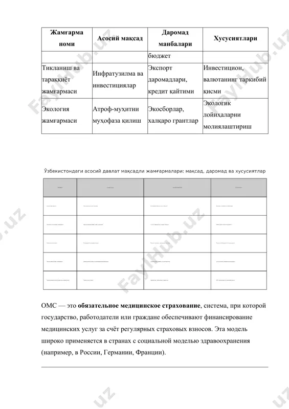 давлатнинг мақсадли жамғармалари - Page 5