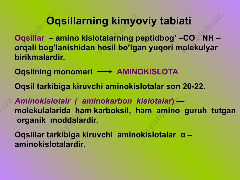 lari tarkibiga kiradi.oqsillar tarkibidagi serin qoldiqlqlarining fosforillanishi mahsulotlari hujayralararo signal almashinuv mexanizmida muhim o’rin tutadi.serin boshqa aminokislotalar: ак: gly, cys, met, trp hosil bo’lishida qatnashadi.. serin purin va pirimidin hosil bolishida ahamiyatli. o`zingizni asrang. n o c c o o h h n h 2 r c c o o h h n h 2 c h c h 3 c h 3 c c o o h h n h 2 c h 3 c h 2 c h c h 2 c c o o h h n h 2 c h 2 c h 2 c h c h 3 c c o o h h n h 2 c h 2 o h