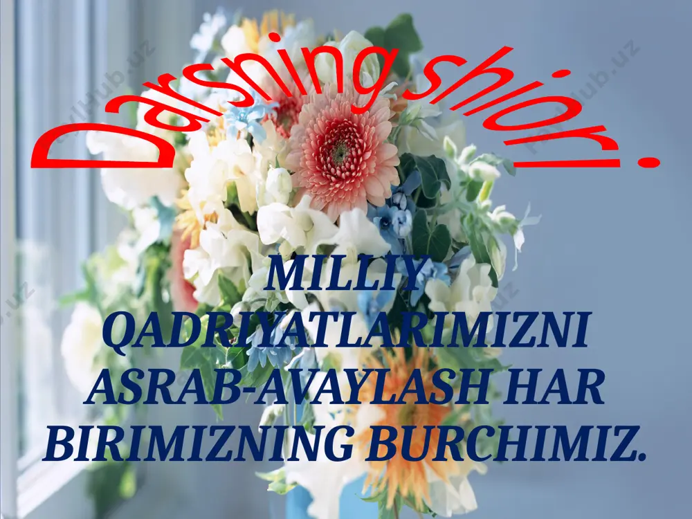 navro`z-bahor bayrami ta'lim darsi - Page 2