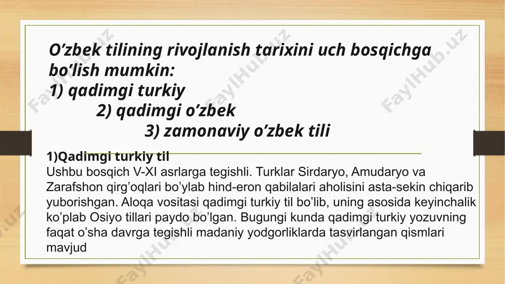 o’zbek tilining taraqqiyot bosqichlari. davlat tilining nufuzini oshirish bo‘yicha hukumat qarorlari - Page 4