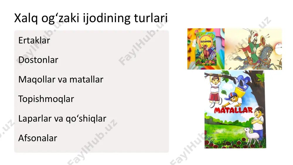 xalq ogʻzaki ijodi yodgorliklarining tarbiyadagi ahamiyati - Page 3