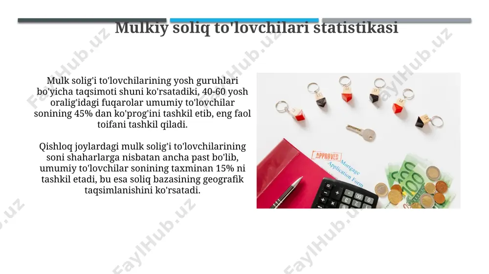 jismoniy shaxslardan olinadigan mol-mulk soligʻini to‘lovchilar tarkibi - Page 4