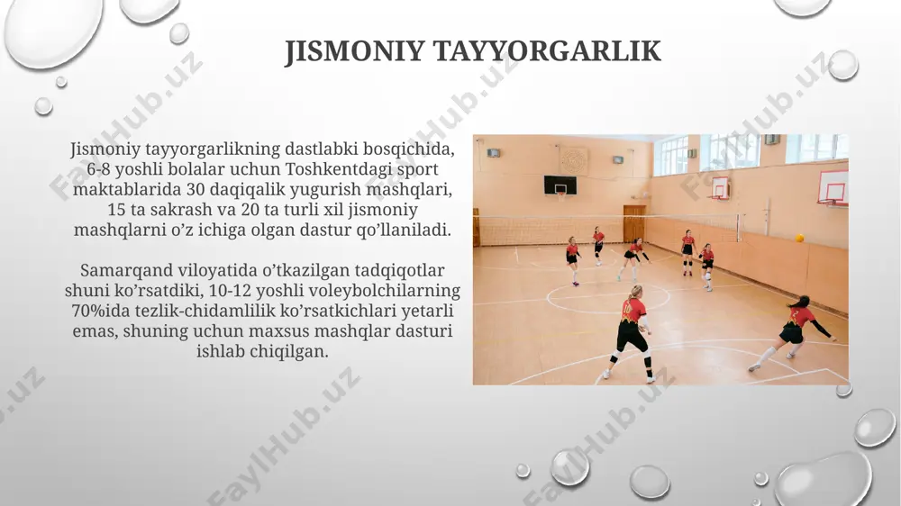 voleybolda dastlabki oʻrgatish jarayonining bosqichlari va uslublari - Page 5