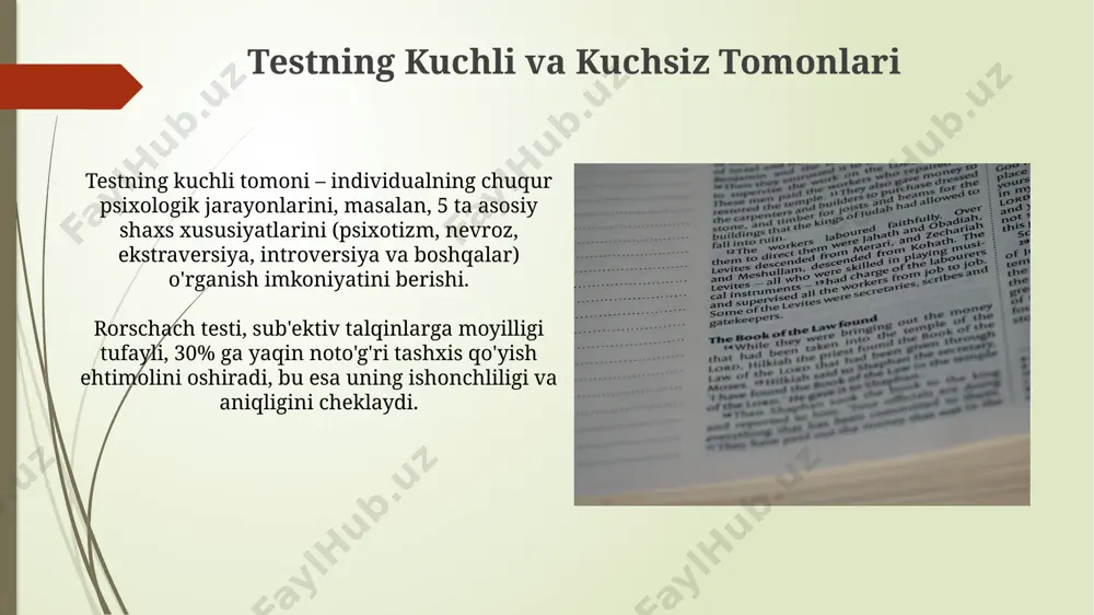 rorschach testi metodikasi va tahlili - Page 5