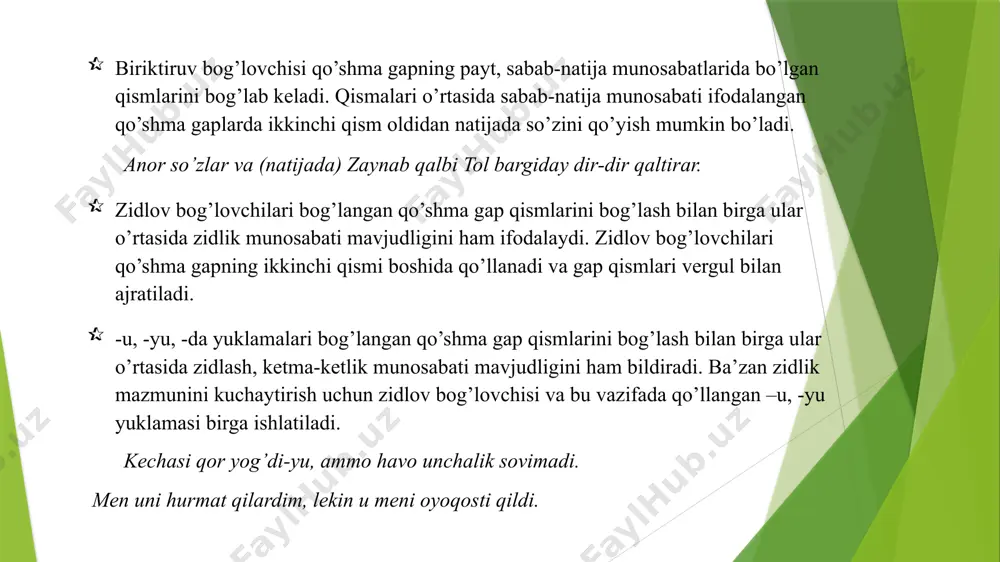 qo'shma gaplar - Page 4