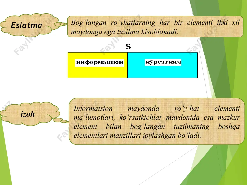 ro‘yxatlar tuzilmalari - Page 4