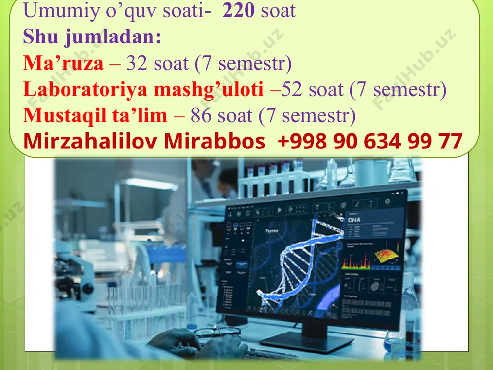 informatsion jarayonlarni tadqiq etish davomida “bioinformatika” degan terminni qo’llagan. ben hesper polina hogeveg bioinformatika quyidagi yo’nalishlarda evolutsion biologlarga yordam beradi: — ko’pgina organizmlar (tur sonining ahamiyati yo’q) dnk sidagi o’zgarishlarni o’rgangan holda ularni evolutsiya jarayonini o’rganishda; — butun boshli genomlarni solishtirishda (blast yordamida); bu esa evolutsion jarayonlarni yaxlit holatda o’rganish imkonini beradi. — populyatsiyalarning kompyuter modelini ishlab chiqishda; bu uzoq vaqt davomida ushbu biologik tizimdagi o’zgarishlar va o’ziga xoslik jarayonini o’rganish imkonini beradi. — juda ko’p turlar haqidagi ma’lumotlarni o’zida jamlagan maqolalarning yaratilishida. bioinformatikaning zamonaviy fanlar tizimidagi o’rni. zamonaviy biotexnologiya va bioinformatika fanlarining birgalikdagi rivojlanishi natijasida individual genotiplarga mos ravishdagi dori preparatlarini ishlab chiqarilishining yo’lga qo’yilishi organizmlarga uning individual holatidan kelib chiqqan holatda yondashish imkonini beradi. bu jarayonda bioinformatika genotipning umumiy holatini uning nukleotidlar ketma – ketliklarini, yoki bu genotipdagi mutatsiyalar o’rnini aniqlaydigan bo’lsa, biotexnologiya ayni genotip uchun mos kelishi mumkin bo’lgan dori preparatini ishlab chiqadi. hozirgi kunda bioinformatika fani …
