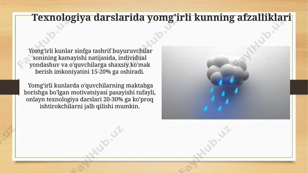 yomg'irli kun mavzusidagi o'yinlar va dasturlar - Page 5