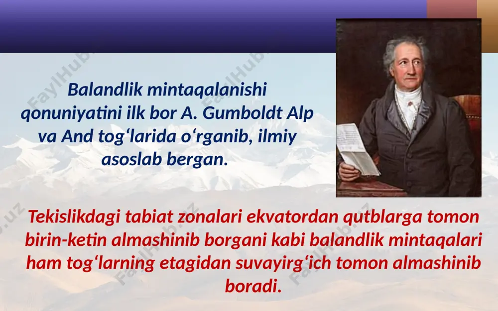 balandlik mintaqalanishi qonuniyati. 10 - sinf - Page 5