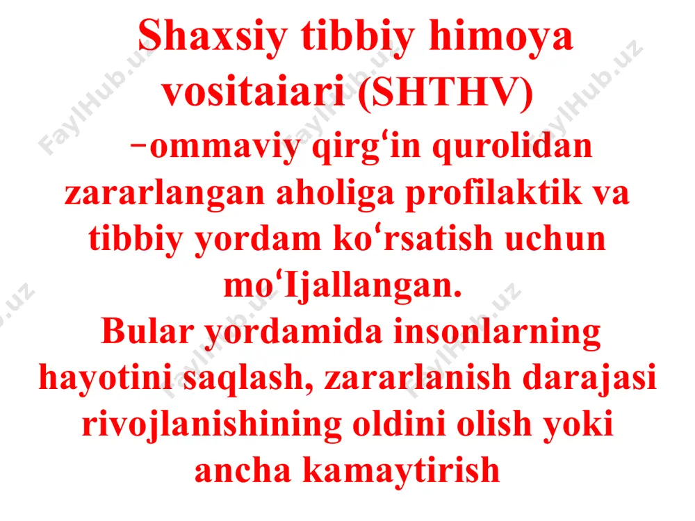 mumkin bo'lgan joylarda favqulodda vaziyat. 30 daqiqadan so'ng siz preparatni qo'llashni takrorlashingiz mumkin. ikki yoshdan kichik bolalarga yarim doz beriladi. fov zaharlanishi uchun vosita - uya № 3 (mexidol). fuqaro mudofaasi signalida qo'llang, mushak ichiga kiriting. favqulodda vaziyatlarda kiyim orqali yuborish mumkin. 5-12 yoshli bolalarga 1 ml preparat yuboriladi. uglerod oksidi bilan zaharlanish uchun antidot - № 4 rozetka (atsizol). uzoq vaqt davomida tutunli xonada, yonayotgan o'rmonda, uglerod oksidi bilan zaharlanish alomatlari paydo bo'lganda, bosh aylanishi, pulsatsiyalanuvchi og'riq, mushaklarning kuchsizligi, harakatlarni muvofiqlashtirishning buzilishi, ko'ngil aynish, qusish, eshitish va ko'rishning pasayishi, ongni yo'qotish bilan 1 kapsulani oling. ikki yoshdan keyin bolalarga yarim doza dori beriladi. tirnash xususiyati beruvchi moddalarga qarshi antidot - № 6 uya (ammiak). vujudga tirnash xususiyati beruvchi moddalar ta'sirida va tirnash xususiyati beruvchi moddalar bilan zaharlanish alomatlari paydo bo'lganda ampulaning bo'ynini sindirib, uchuvchi moddalar tarkibini nafas oling (quyida keltirilgan alomatlar kamayguncha bir necha marta takrorlang): yonish hissi, ko'zlarda …
