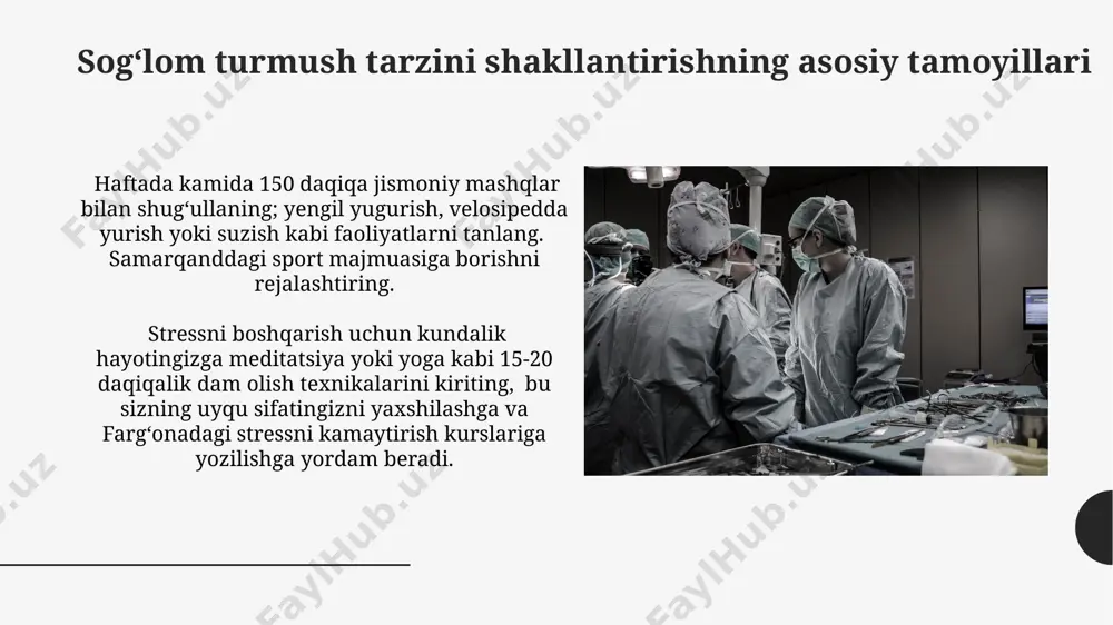 salomatlikni muhofazalash. sog‘lom turmush tarzini shakllantirish - Page 5