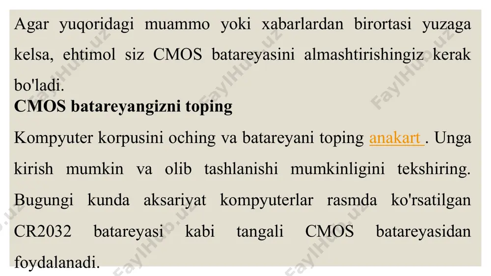 muammoni aniqlash uchun kompyuteringizni ta'mirlash ustaxonasiga olib borishni tavsiya qilamiz. image2.jpg image3.jpeg image4.png /docprops/thumbnail.jpeg