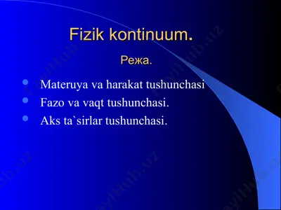 fizik kontinuum — PPT