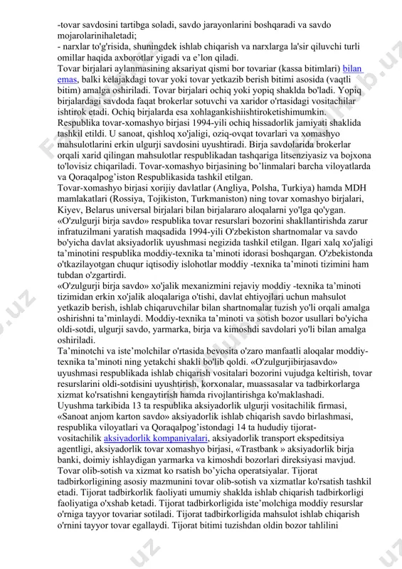 bilan shug'ullanish uchun tadbirkor boshlang'ich kapitalga ega bo'lishi kerak. har qanday kishining bunga imkoni bo'lmasligi mumkin. ushbu holatda ishbilarmon tijorat banki yoki mablag'i bor shaxsga kredit olish uchun murojaat qiladi. buning boshqa yo'li ham bor tadbirkor ishlab chiqarish omillari (bino, uskuna, xomashyo, material, axborot va boshqalar)ni kreditga ham olishi mumkin. tadbirkor kredit bergan shaxsga olingan pul mablag'i yoki kreditga olingan ishlab chiqarish omillarining qiymatini qo'shimcha foizlar bilan qaytarishi kerak. mablag'larni imtiyozli asosda davlat tuzilmalari ajratishi mumkin. buning uchun o'zbekistonda kichik biznesni rivojlantirishga yordam berish maqsadida maxsus jamg'armalar tuzilib, kredit berishga imtiyozlar yaratilgan. ishlab chiqarish va tadbirkorlik faoliyatida bilvosita ishtirokchi bo'lib, unda moliya va soliq organlari ishtirok etadi. ular tadbirkorlik faoliyati hisobidan mahalliy budjetga majburiy to'lovlar, ajratmalar va jarimalaro'tkazish bilan shug'ullanadilar. ishlab chiqarish faoliyati natijasi. mahsulotni sotish, biror- bir ishni bajarish, xaridorga, iste’molchiga xizmat ko'rsatish va ma’lum hajmda foyda olish tadbirkor ishlab chiqarish faoliyatining natijasidir. tadbirkor foydasi yalpi va sof foydaga …