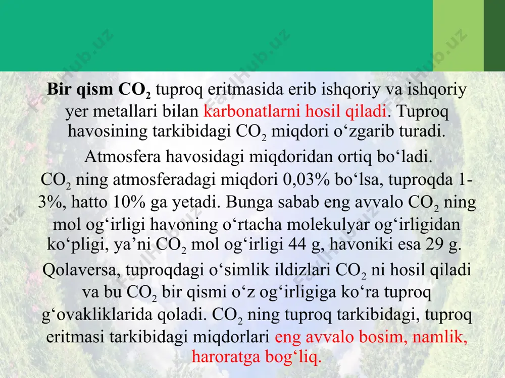 ca, mg, na va k karbonatlarning tuproq eritmalariga ta’siri - Page 5