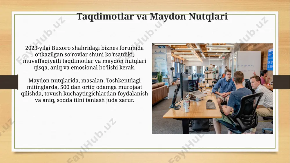 rasmiy idoraviy uslub bo‘yicha taqdimot - Page 3