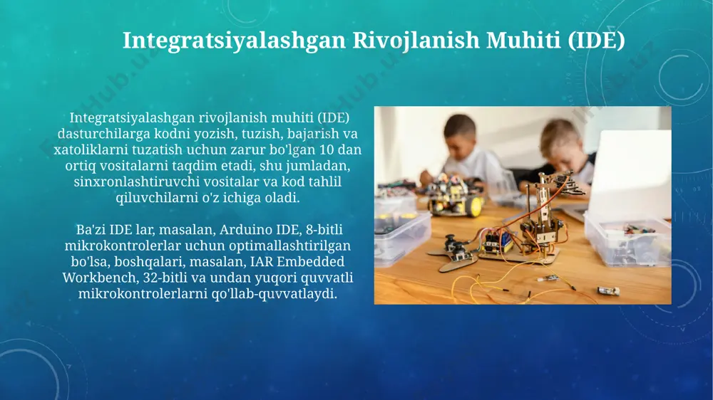 mikrokontrollerlar va ularning dasturlash muhitlari - Page 5