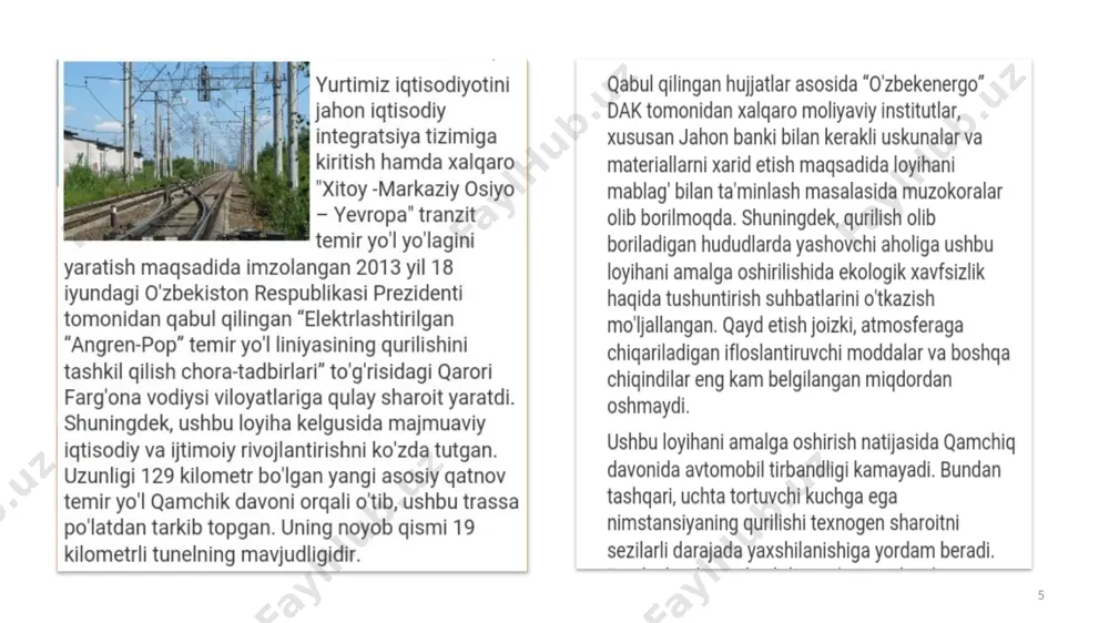 elektrlashtirilgan temir yo'l uchastkalarida elektr xavfsizligi - Page 5