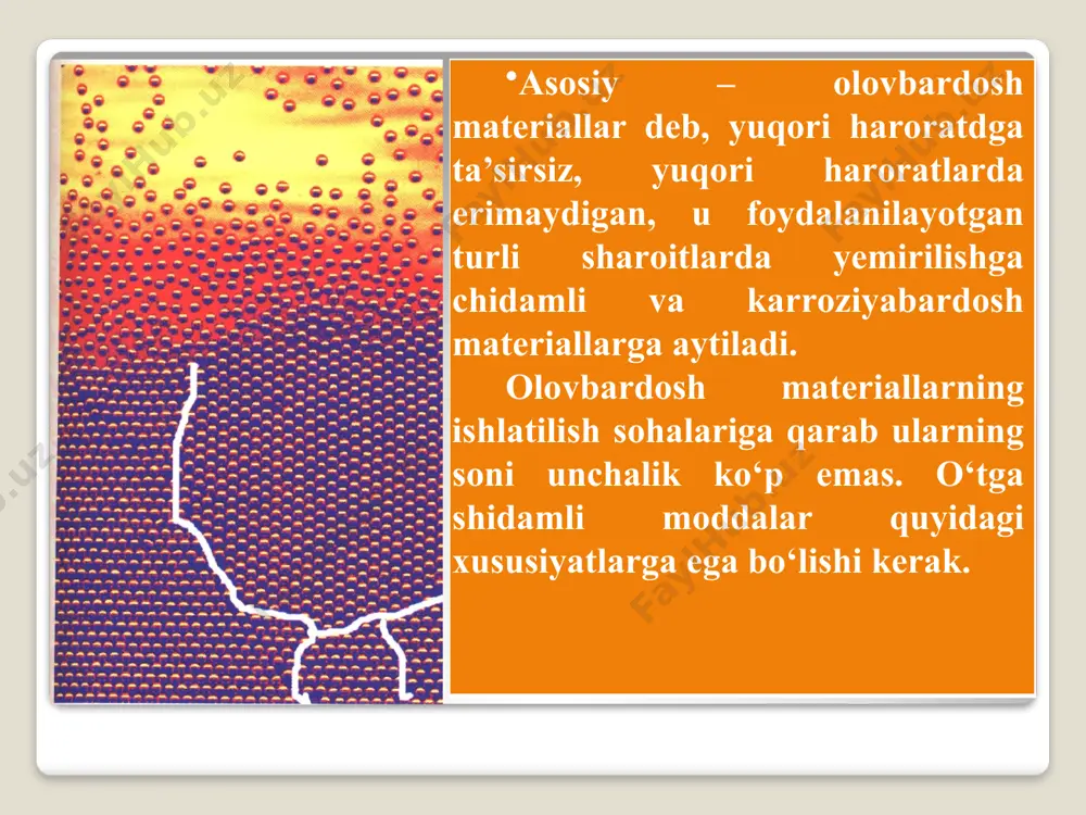 metallurgik pechlar uchun o'tga chidamli materiallar - Page 5