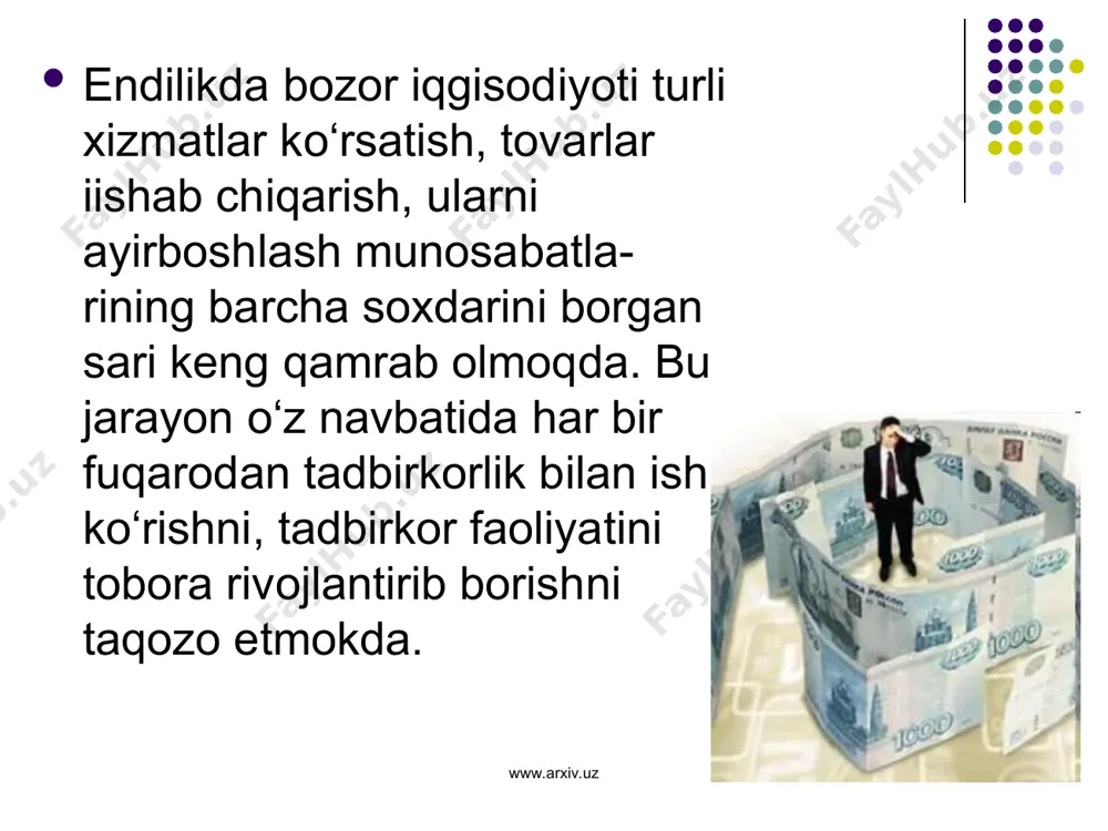 tadbirkorlik huquqi tushunchasi, uning asosiy tamoyillari - Page 4