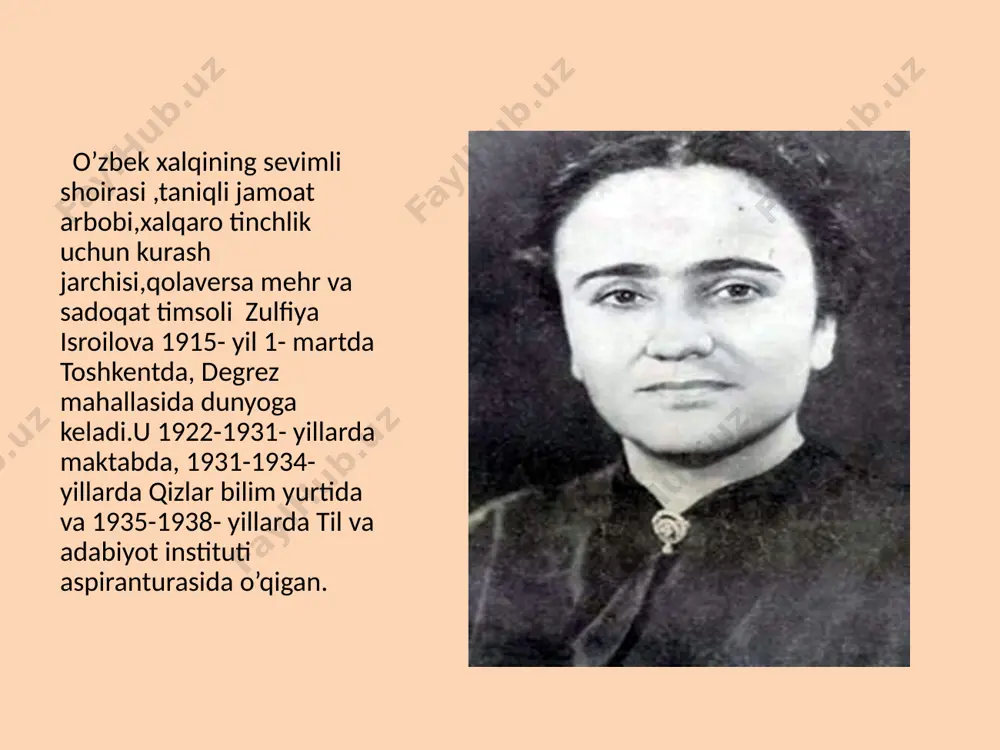 zulfiya hayoti va ijodi - Page 4