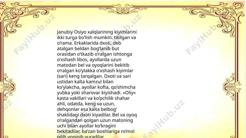 janubiy osiyo xalqlari - Page 4