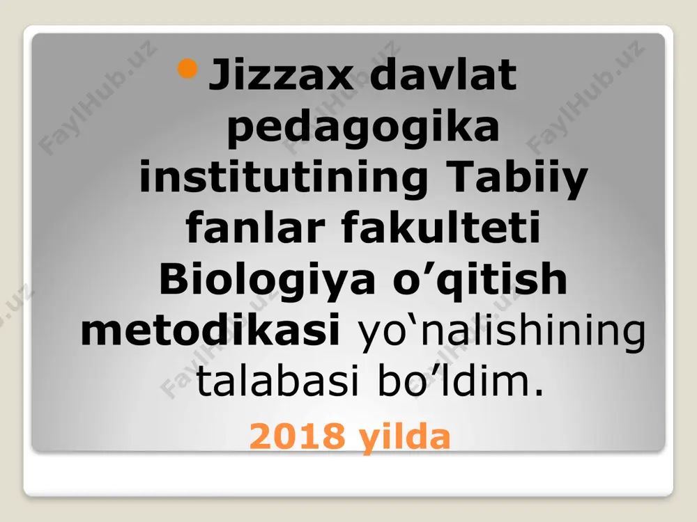 gi bajariladi. menyuda dasturning kerakli eskisi tanlanadi va natijada uning maketini tanlash mulaqot ynasi ochiladi. bu oynaning chetlaridagi o’tkazish tugmalari yordamida keying yoki oldingi maketlarni ko’rish imkoniyati bor. maketnng pastki qismi strelkalari esa maket holatini tanlaydi va o’zgartiradi. misol uchun yuqoridagi maketning bir nechta shakli ham mavjud. maketning rasimli ko’rinishlari ham mavjud bo’lib ular foydalanuvchi hoxishiga ko’ra almashtirilishi mumkin. natijada ishchi sohada tanlangan maket hosil bo’ladi. foydalanuvchi bu buyruqni klaviaturadan “ctrl+n” kombinatsiyasi orqali ham hosil qilishi mumkin. slaydlar bilan turli amallarni bajarish mumkin. yaratilayotgan taqdimot strukturalarini o’zgartirish unga yangi slayd qo’shish va mavjud slaydlarni olib tahlash imkoniyatlari ham mavjud. bu amallarni quydagicha bajaramiz. taqdimot strukturasini o’zgartirish uchun uning joylashuv o’rniga sichqoncha k’rsatgichi olib boriladi va chap tugmasi bir marta bosilib turgan holda struktura ichidagi o’zgartirishimiz kerak bo’lgan joyga olib boriladi, kerakli joyga olib kelgach tugmacha qo’yib yuboriladi, natijada ushbu slayd o’rni tanlangan joyga almashib joylashadi. strukturalar qatoriga yangi slayd qo’shish …