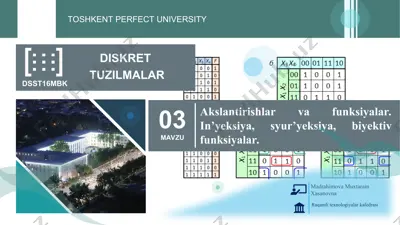 toshkent perfect university — PPT