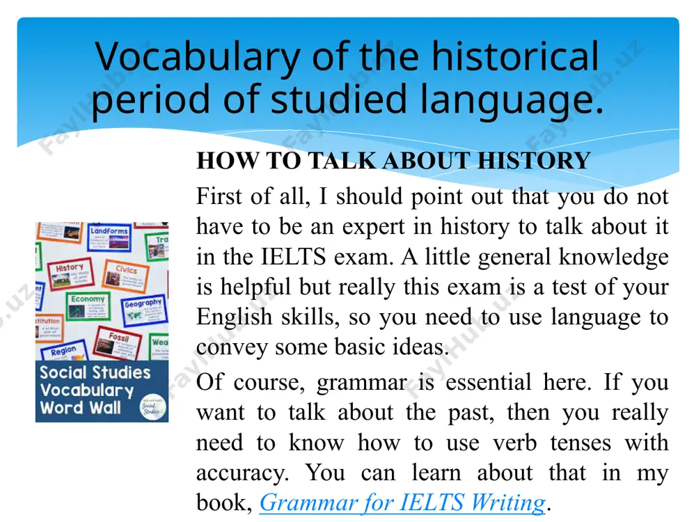 the ming dynasty, though it’s not the only thing that i read. if you want to learn more vocabulary or get more ideas about what to say, you can simply search wikipedia for any historical periods that interest you. here’s the one for the victorian era. vocabulary of the historical period of studied language. image2.jpeg image3.png image4.jpeg
