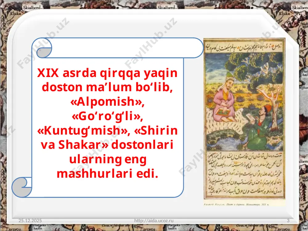 xix asr o‘rtalarida o‘rta osiyo aholisining madaniy hayoti 9 -sinf - Page 3