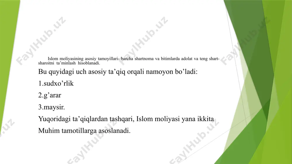 islom moliyasi - Page 5