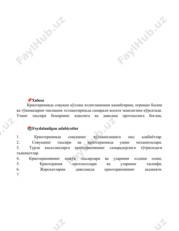 krioterapiyada sovuqlikning qo'llanilishi - Page 5