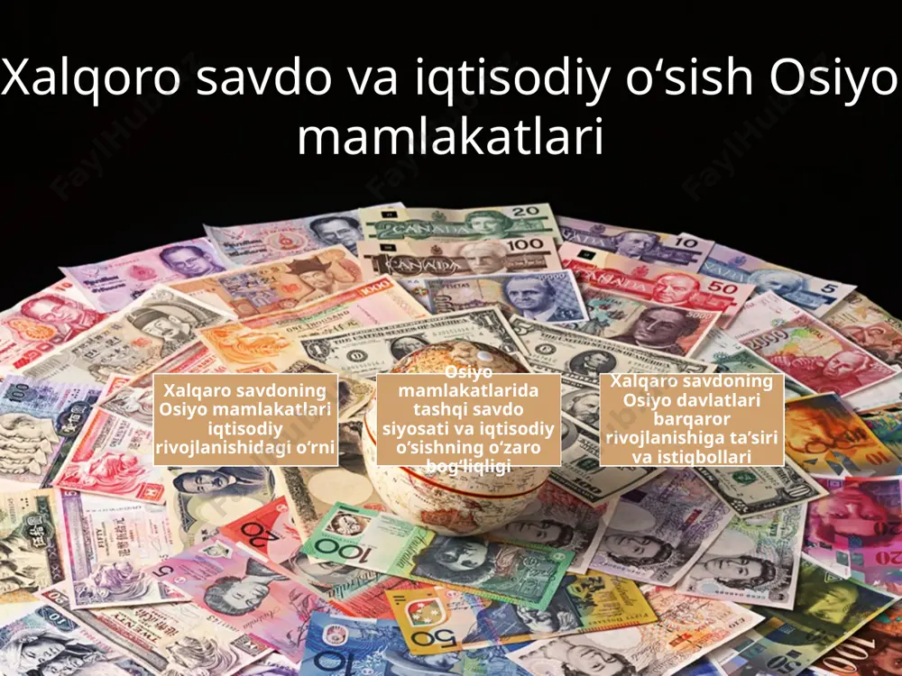 a mamlakatlar o‘rtasida ixtisoslashuv jarayonlari o‘ta chuqurlashib ketdi. jahon bozori ichida tovar, ishchi kuchi, kapital va valuta bozorlari shakllandi. jahon bozorida rivojlangan mamlakatlar yetakchi o‘rin tutadi. ular ko‘proq tayyor mahsulotlar va texnologiyalar bilan qatnashadilar. rivojlanayotgan mamlakatlar esa ko‘proq xom ashyo va ishchi kuchi bilan jahon bozorida qatnashadilar. lekin so‘nggi yillarda xitoy, hindiston kabi rivojlanayotgan mamlakatlarning tayyor mahsulot va texnologiyalari ham yetakchi o‘rinlarni egallab bormoqda. bir davlatda neft konlari bor, ikkinchisida esa yo‘q 7 ikkinchi davlatda temir konlari ko‘p, birinchisida esa yo‘q. tabiiy resurslarning bunday notekis taqsimlanishi bu davlatlarni bir-biri bilan savdo-sotiq qilishga undab turadi. rossiyada o‘rmonlar ko‘p bo‘lib, yog‘ochsozlik sanoati taraqqiy etgan. o‘zbekistonning tabiiy iqlim sharoiti paxta yetishtirishga juda qulay bo‘lib, respublikamizda paxtachilik juda rivojlangan. paxtani rossiyaning iqlimi issiqroq bo‘lgan janubiy hududlaridagina yetishtirish mumkin. lekin hosildorlik juda kam bo‘ladi. o‘zbekistonda esa yangi o‘rmonlarni tashkil qilish juda qimmatga tushadi. demak, o‘zbekiston paxta yetishtirishda, rossiya yog‘ochsozlikda mutlaq ustunlikka ega. shuning uchun rossiya …