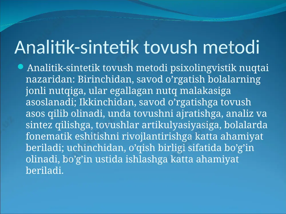 savod o’rgatishda analitik-sintetik tovush metodi - Page 5