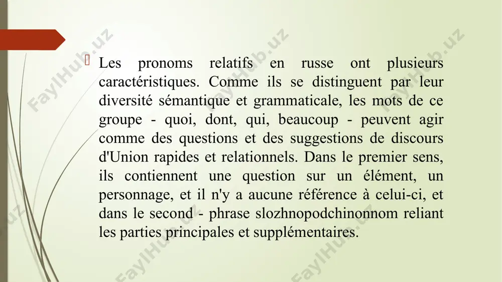 les pronoms relatifs - Page 3